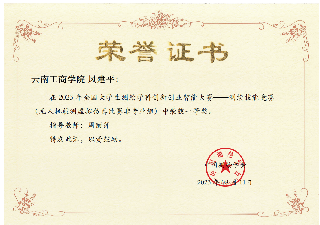 学生竞赛获奖成果