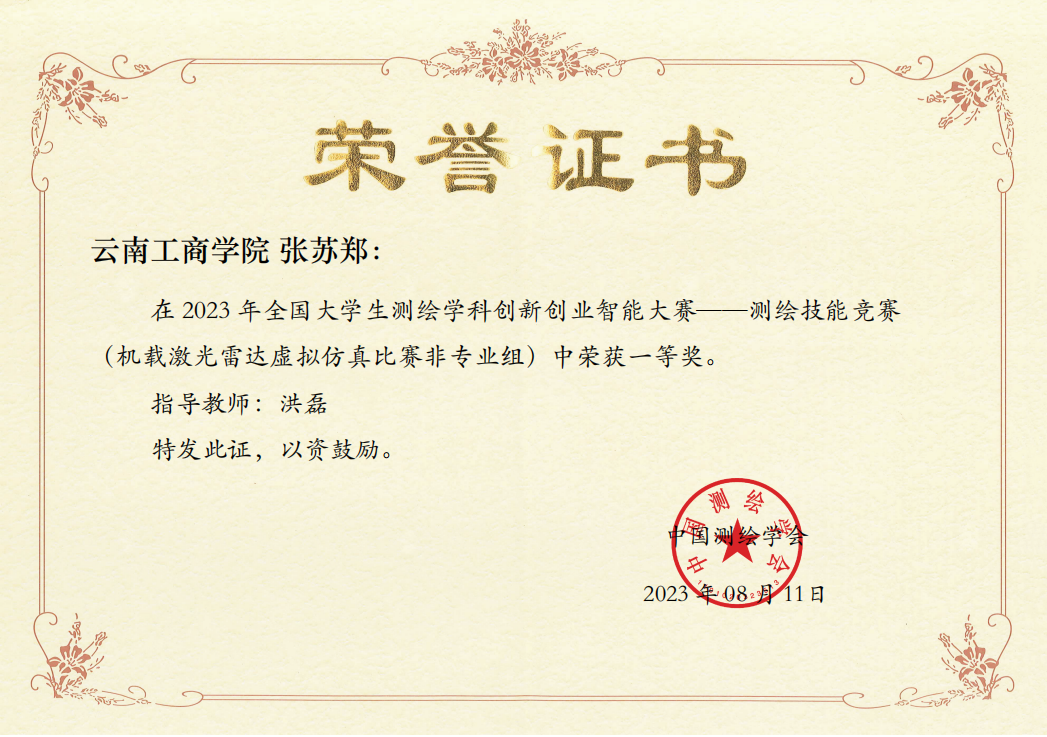 学生竞赛获奖成果